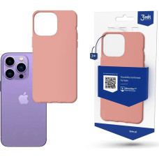 3Mk Protection Case for iPhone 14 Pro from the 3mk Matt Case series - pink