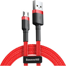 Baseus Cafule Cable CAMKLF-B09 USB-A / micro USB 2.4A 1 m - red