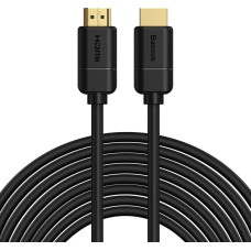 Baseus cable HDMI 2.0 cable 4K 30 Hz 3D HDR 18 Gbps 8 m black (CAKGQ-E01)