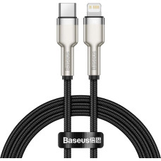 Baseus Cafule Series Metal Data USB-C / Lightning 20W PD cable 1 m - black