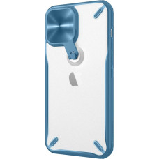 Nillkin Cyclops Case durable case with camera cover and foldable stand for iPhone 13 Pro Max blue