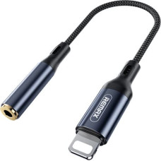 Remax Sury Series adapter Lightning - mini jack 3.5mm 0.13m graphite (RL-LA13i)