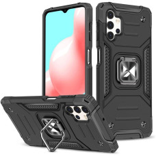 Wozinsky Ring Armor tough hybrid case cover + magnetic holder for Samsung Galaxy A73 black