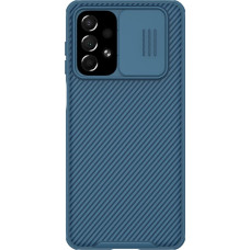 Nillkin CamShield Pro Case Armored Case Cover Camera Protector for Samsung Galaxy A73 Blue