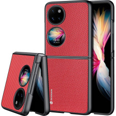 Dux Ducis Fino case is made of nylon material Huawei P50 Pocket red