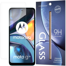 Hurtel Tempered Glass 9H screen protector for Motorola Moto G22 (packaging - envelope)