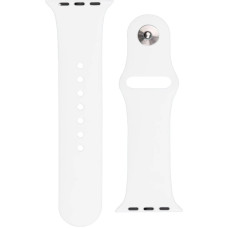 Hurtel Silicone Strap APS Silicone Band for Watch 9 / 8 / 7 / 6 / 5 / 4 / 3 / 2 / SE (41 / 40 / 38mm) Strap Watch Bracelet White