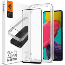 Spigen TEMPERED GLASS Spigen ALM GLASS FC GALAXY M53 5G BLACK