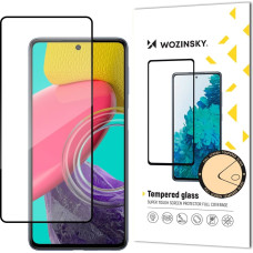 Wozinsky Super Tough Full Glue Tempered Glass Full Screen With Frame Case Friendly Samsung Galaxy M53 5G Black