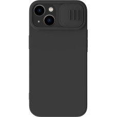 Nillkin CamShield Silky Silicone Case iPhone 14 Plus Case with Camera Protector Black