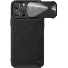 Nillkin CamShield Leather S Case iPhone 14 Pro case with camera cover black