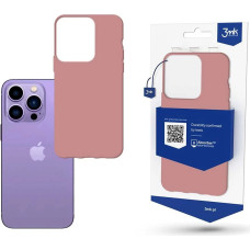 3Mk Protection Case for iPhone 14 Pro Max from the 3mk Matt Case series - pink