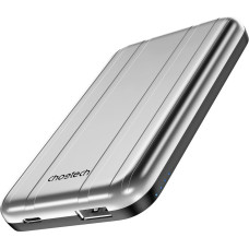 Choetech B655 mini wireless magnetic powerbank 5000mAh Silver