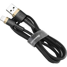 Baseus Cafule USB-A / Lightning 2.4A QC 3.0 cable 1 m - black and gold