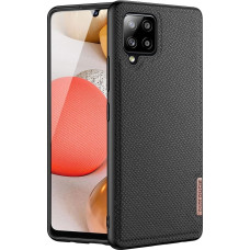 Dux Ducis Fino case covered with nylon material for Samsung Galaxy A42 5G black