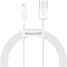 Baseus Superior USB - Lightning cable 2.4A 1.5 m White (CALYS-B02)