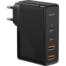 Baseus GaN2 Pro fast charger 100W USB / USB Type C Quick Charge 4+ Power Delivery black (CCGAN2P-L01)