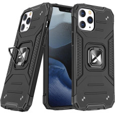 Wozinsky Ring Armor Case Kickstand Tough Rugged Cover for iPhone 13 Pro Max black