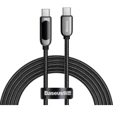 Baseus CATSK-C01 USB-C - USB-C PD QC cable 100W 5A 480Mb/s 2m - black