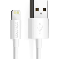 Choetech certified USB-A cable - Lightning MFI 1.8m white (IP0027)