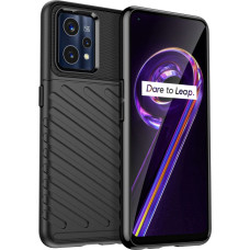 Hurtel Thunder Case Flexible armored cover for Realme 9 Pro + (9 Pro Plus) black