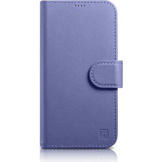 Icarer Wallet Case 2in1 Cover iPhone 14 Pro Anti-RFID Leather Flip Case Light Purple (WMI14220726-LP)