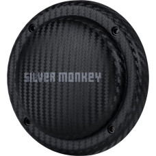 Silver Monkey Tag Carbon IP67 Locator with Apple Find My - Black