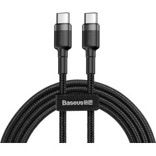 Baseus CATKLF-GG1 USB-C - USB-C PD QC cable 60W 3A 480Mb/s 1m - black and gray