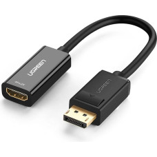 Ugreen Cable Cable from DisplayPort (Male) to HDMI (Female) (Unidirectional) 1080P 60Hz 12bit Black (40362)