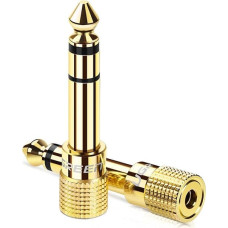 Ugreen adapter 3.5 mm mini jack to 6.3 mm jack adapter gold (20503)