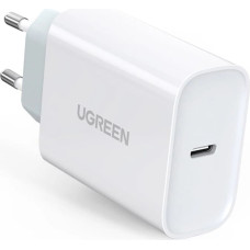 Ugreen Fast USB Charger Type C Power Delivery 30 W Quick Charge 4.0 white (70161)