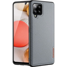 Dux Ducis Fino case covered with nylon material for Samsung Galaxy A42 5G gray