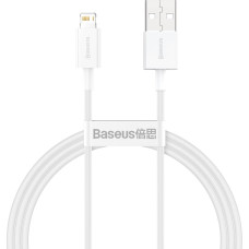 Baseus Superior USB - Lightning cable 2.4A 1 m White (CALYS-A02)