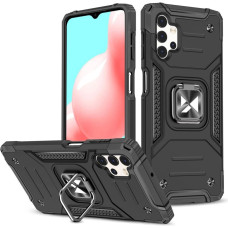 Wozinsky Ring Armor Case Kickstand Tough Rugged Cover for Samsung Galaxy A32 5G black