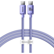 Baseus CAJY000701 USB-C - USB-C PD cable 100W 5A 480Mb/s 1.2m - purple