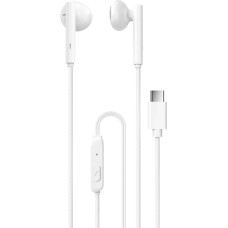 Dudao wired headphones USB Type C 1.2m white (X3B-W)