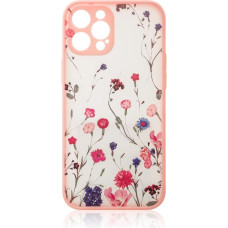 Hurtel Design Case for iPhone 12 Pro Max flower pink