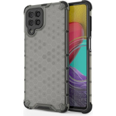 Hurtel Honeycomb case armored cover with a gel frame for Samsung Galaxy M53 5G black