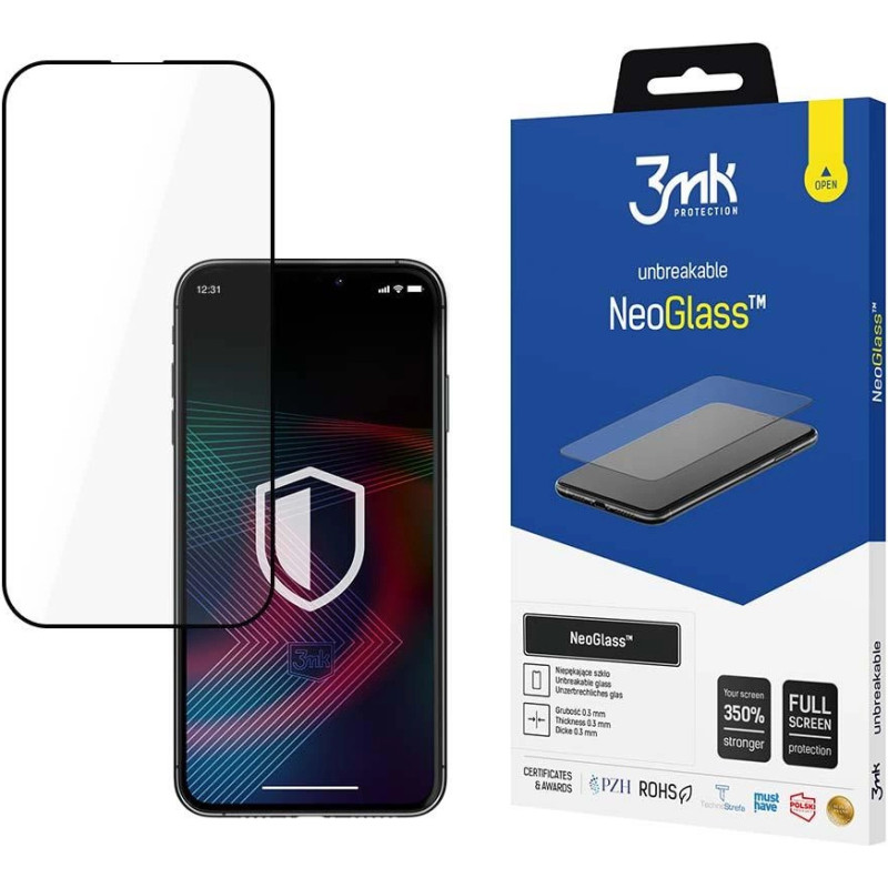 3Mk Protection Tempered glass for iPhone 14 8H from the 3mk NeoGlass series