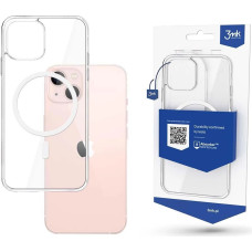 3Mk Protection Case for iPhone 14 Plus compatible with MagSafe from the 3mk MagCase series - transparent