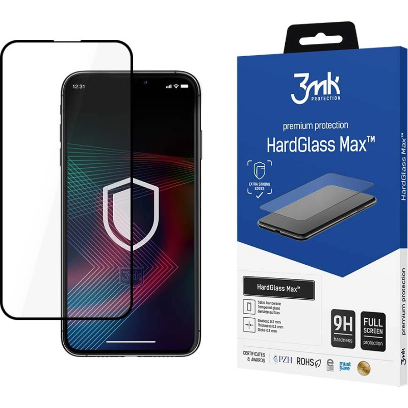 3Mk Protection Tempered glass for iPhone 14 9H from the 3mk HardGlass Max series