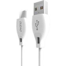 Dudao cable USB Type C 2.1A 1m white (L4T 1m white)