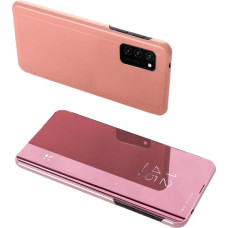 Hurtel Clear View Case cover for Samsung Galaxy A72 4G pink