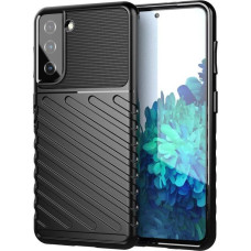 Hurtel Thunder Case flexible armored cover for Samsung Galaxy S21 FE black