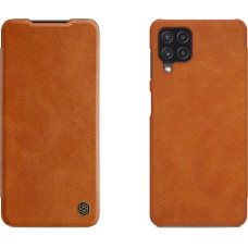 Nillkin Qin leather holster case for Samsung Galaxy A22 4G brown