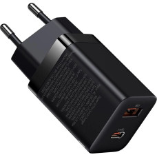 Baseus Super Si Pro fast charger USB / USB Type C 30W Power Delivery Quick Charge black (CCSUPP-E01)