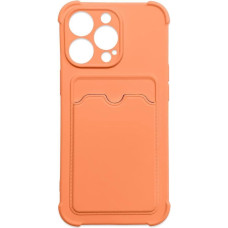 Hurtel Card Armor Case Pouch Cover For Samsung Galaxy A32 4G Card Wallet Silicone Armor Cover Air Bag Orange