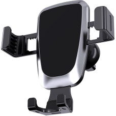 Hurtel Gravity smartphone car holder, black air vent grille (YC08)