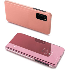 Hurtel Clear View Case for Samsung Galaxy A03s (166.5) pink