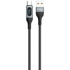 Dudao USB cable - USB Type C fast charging PD 66W 1m black (L7Max)